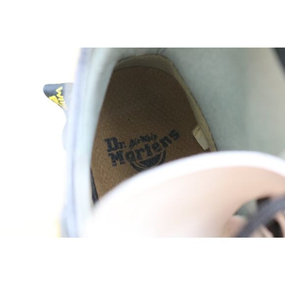 Doc Dr Martens Boots Womens 5 White Combat Lace Up 1450 Air Wair - Picture 12 of 13